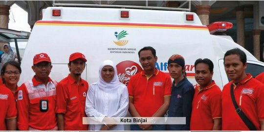 Hasil donasi konsumen Alfamart, PMI salurkan ambulans ke daerah