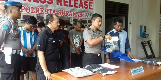 Terlibat penganiayaan & perusakan, 13 remaja di Solo diciduk polisi