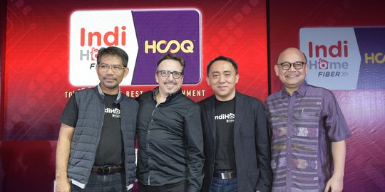 Gandeng HOOQ, IndiHome perkaya konten