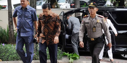 Setya Novanto kumpul dengan sekjen partai pendukung Ahok-Djarot