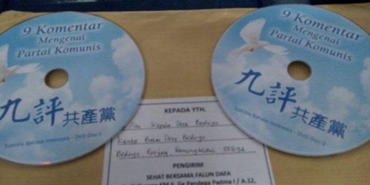 Motif penyebaran DVD kekejaman Partai Komunis China terungkap