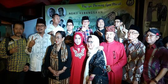 Sekjen PDIP, Gus Nuril dan Djan Faridz mengaji doakan Ahok-Djarot