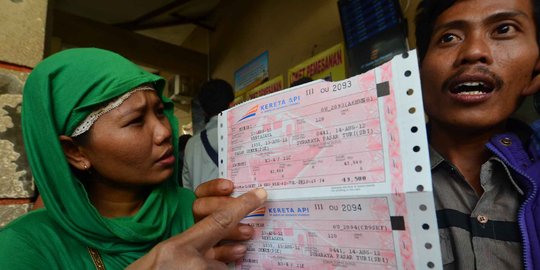 Sudah dibuka, penjualan tiket mudik kereta masih sepi peminat