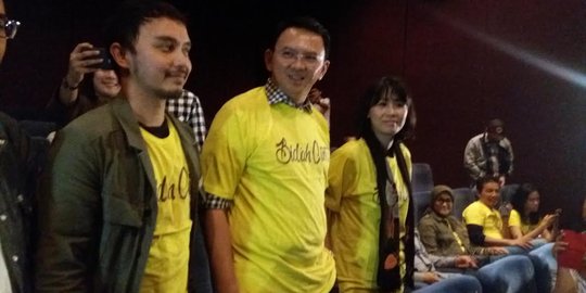 Usai nobar film, Ahok ingin harga tiket bioskop cuma Rp 5.000