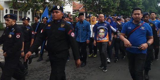 Mau dideklarasikan jadi cagub Jabar, Kang Emil diarak kader NasDem