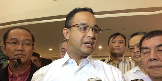 Ngaku difitnah, Anies sebut jabatan Gubernur DKI di depan mata