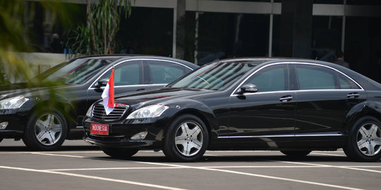Mobil kepresidenan Jokowi mogok saat kunker ke Kalimantan Barat