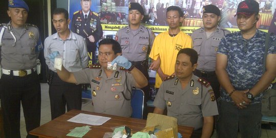 Polisi Bali gagalkan penyelundupan narkoba gunakan jasa bus AKAP