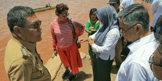 Sidak di Kolaka, Menteri Susi temukan pantai rusak & bakau dipangkas