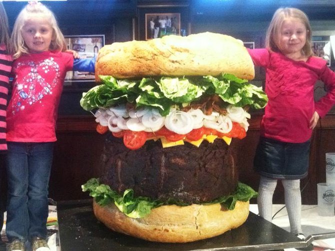 absolutely ridiculous burger