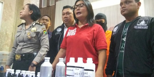 Polres Jaksel bekuk penjual liquid vape mengandung ganja via online