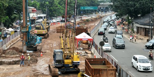 Proyek underpass Mampang-Kuningan ditargetkan rampung akhir 2017