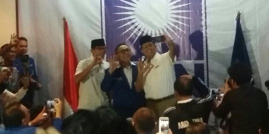 PAN resmi dukung Anies-Sandiaga untuk putaran kedua Pilgub DKI