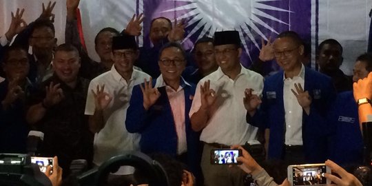 Anies puji PAN, tak cuma restu dan doa tapi deklarasi dukungan resmi