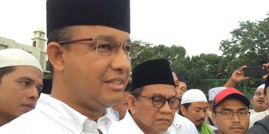 Ini respons Anies masuk menteri terbaik Jokowi versi Indo Barometer