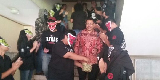 Mahasiswa tolak sosialisasi revisi UU KPK di Kampus UGM