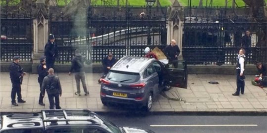 Polisi nyatakan insiden di Parlemen Inggris aksi terorisme