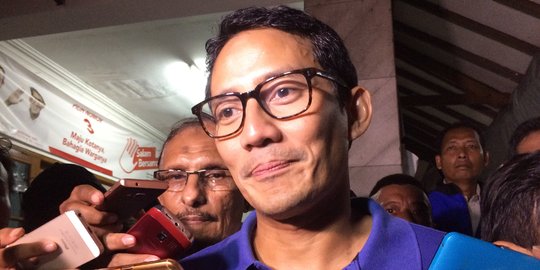 Sandiaga Uno dipolisikan terkait pemalsuan kuitansi pembayaran tanah