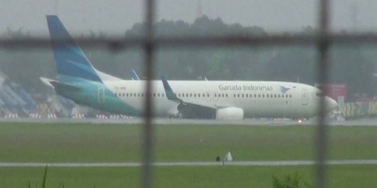 Gangguan listrik, Garuda gagal terbang di Bandara Adisutjipto