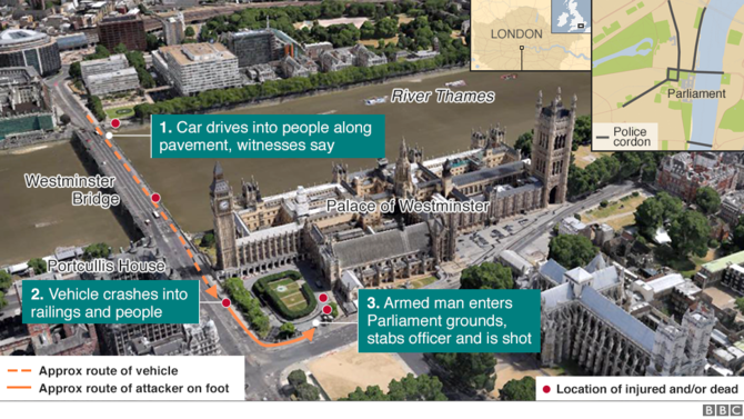 grafis penyerangan di parlemen inggris di london