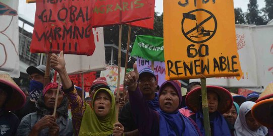 Tolak PLTU Batang, aktivis lingkungan geruduk Gedung KPK