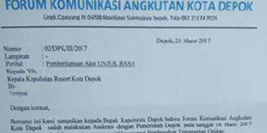 Tolak angkutan online, sopir angkot di Depok mogok narik 29 Maret