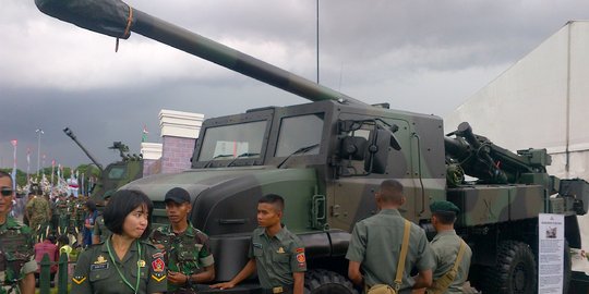 TNI AD ingin produksi meriam dan roket sendiri seperti Brasil