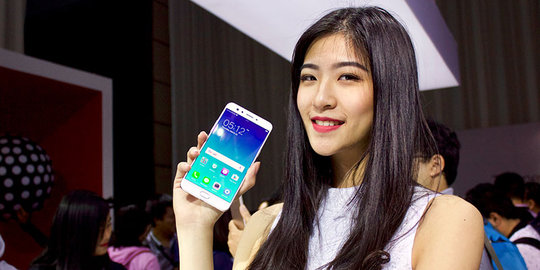 Deretan model cantik meriahkan peluncuran Oppo F3 Plus