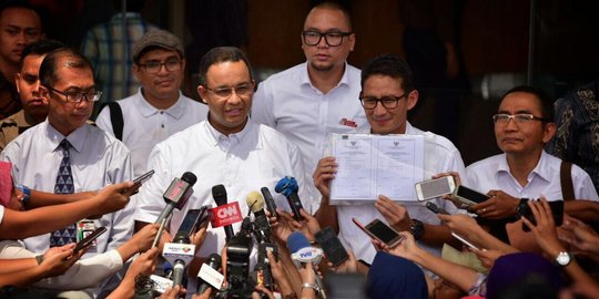 Beri dukungan, ini lima pesan mahasiswa angkatan 66 buat Anies-Sandi