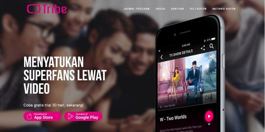 Tribe akui sengitnya persaingan layanan video on demand di Indonesia