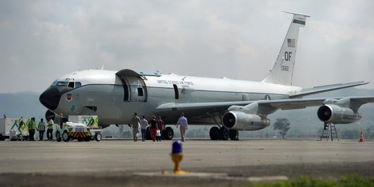 Ini pesawat militer AS yang mendarat darurat di Aceh