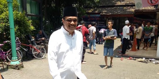 Ziarah ke Al-Wathoniyah, Djarot janjikan perbaikan ponpes