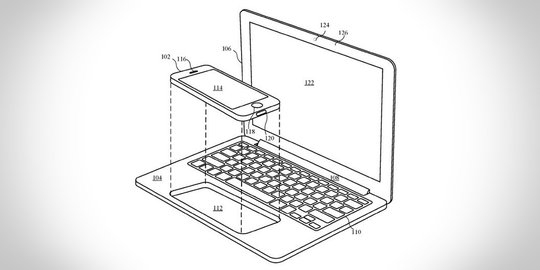 Apple patenkan teknologi yang bisa ubah iPhone jadi MacBook!