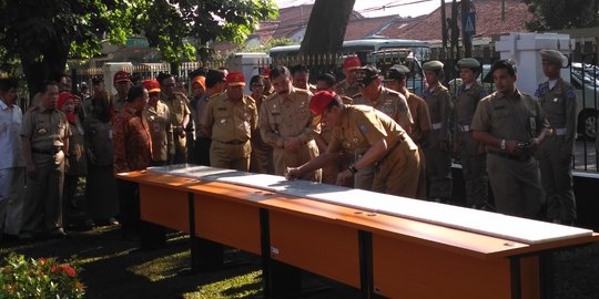 Menteri Tjahjo resmikan patung Soekarno di kampus IPDN Cilandak