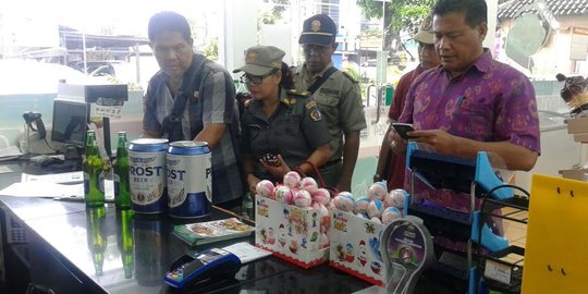 Jelang Nyepi, Satpol PP Denpasar sidak miras di toko & warung