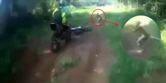 Video makhluk misterius diduga Suku Mante ramai dibicarakan netizen