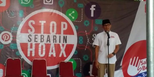 Anies-Sandi bentuk Satgas untuk pantau berita hoax di sosial media