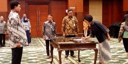 Punya peran penting, pejabat eselon III dilantik langsung Menkeu Sri