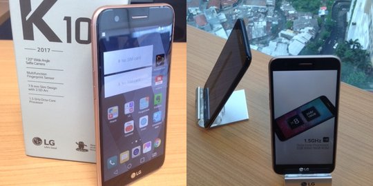 Smartphone selfie LG K10 diluncurkan Rabu ini