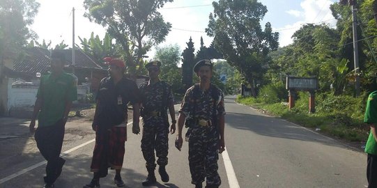 Potret rukun di Buleleng, pecalang & Banser NU bersama amankan Nyepi