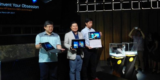 Gabungkan seni dan teknologi, HP perkenalkan HP Spectre x360