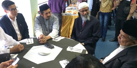 Ustaz Zakir Naik bertemu pengurus MUI