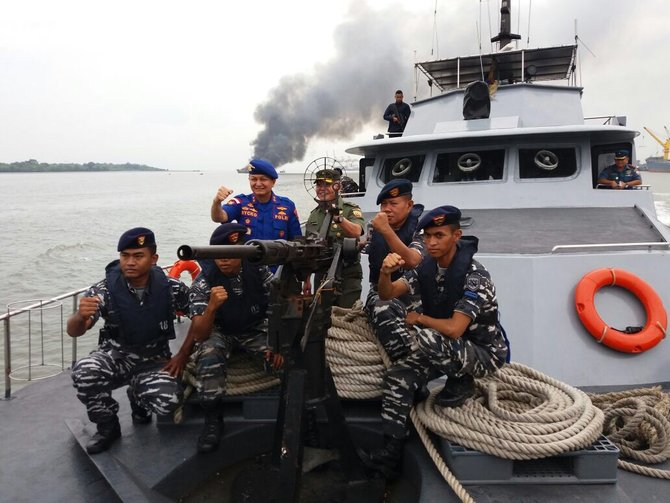 7 kapal illegal fishing ditenggelamkan di belawan