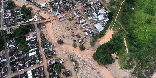 Banjir bandang di Kolombia tewaskan 154 warga