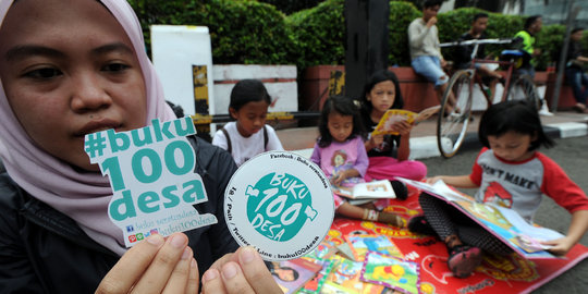 Aksi pengumpulan buku bekas untuk 100 desa terpelosok di HI