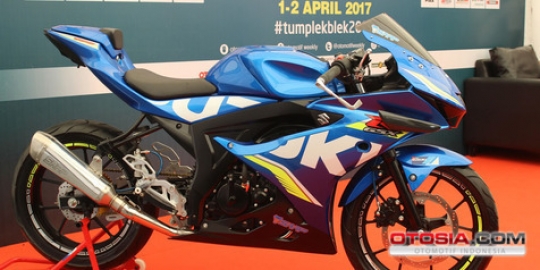 Suzuki GSX 150 kini punya part racing mulai Rp 550.000