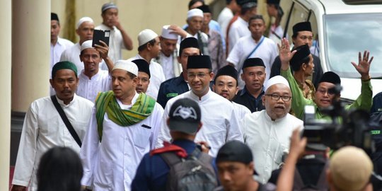 Anies optimis pendukung tetap istiqomah meski Djarot menyambangi