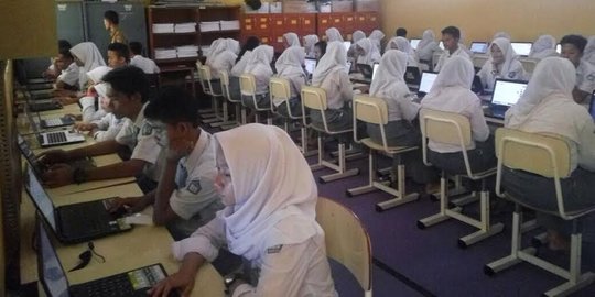 20 Unit komputer hilang, UNBK SMKN 4 Tangerang pinjam 