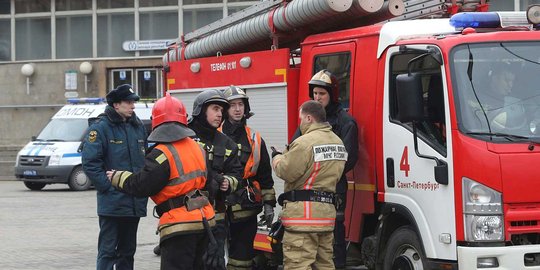 Polisi St Petersburg temukan dan matikan bom kedua