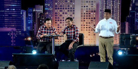 Beda harapan Ahok-Anies soal debat putaran dua Pilgub Jakarta